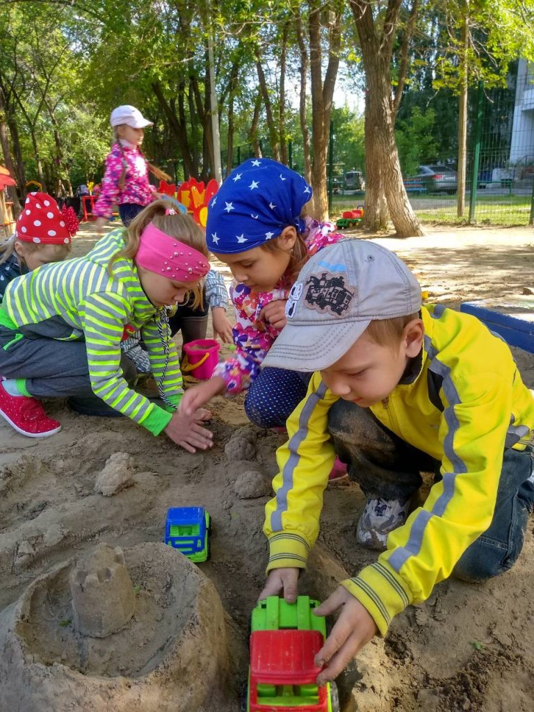 День песка в группе №10 — Детский сад № 133 г. Тюмени