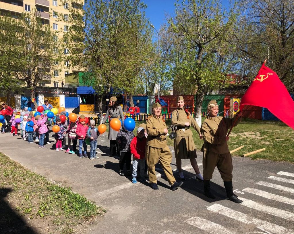 День Победы в детском саду» — Детский сад № 133 г. Тюмени